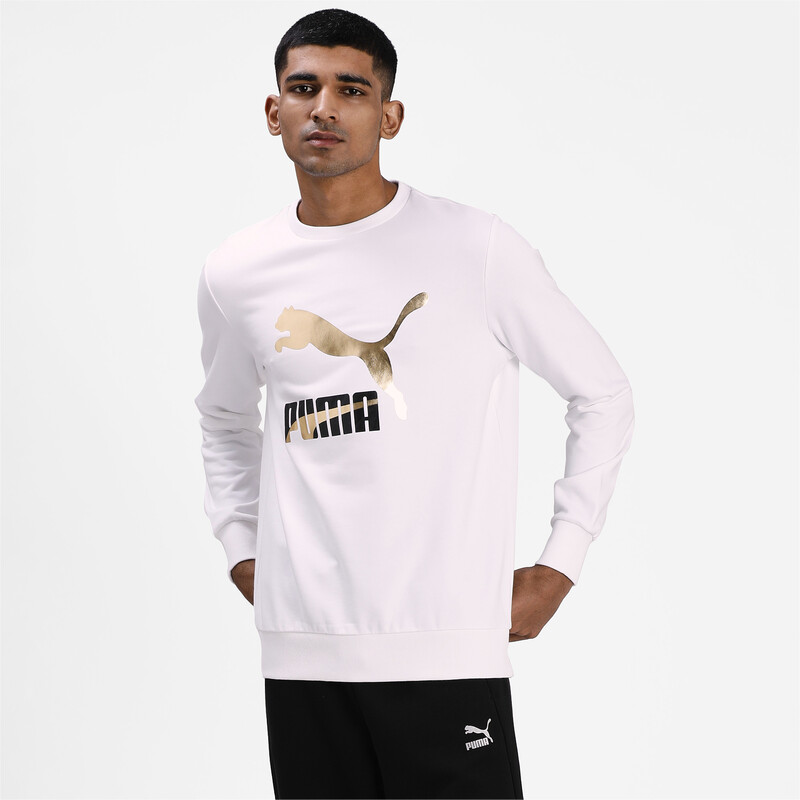 

Men's PUMA Classics Logo Crew Sweat Shirt