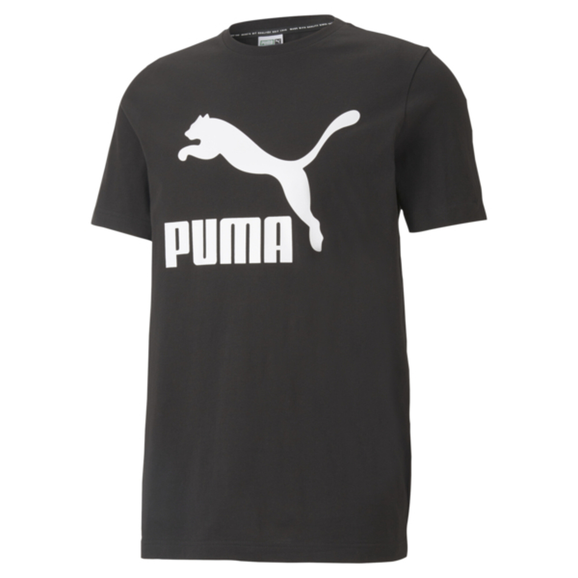 Men's PUMA Classics Logo T-Shirt In Black, Size Large