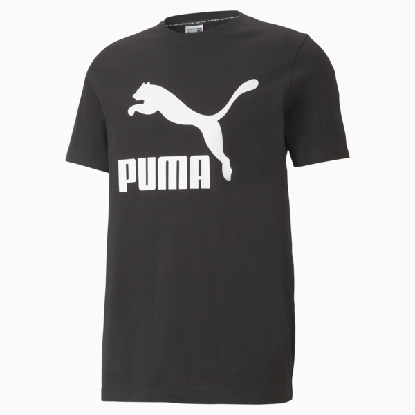 Playera Classics Logo PUMA para Hombre, Puma Black, large-MEX