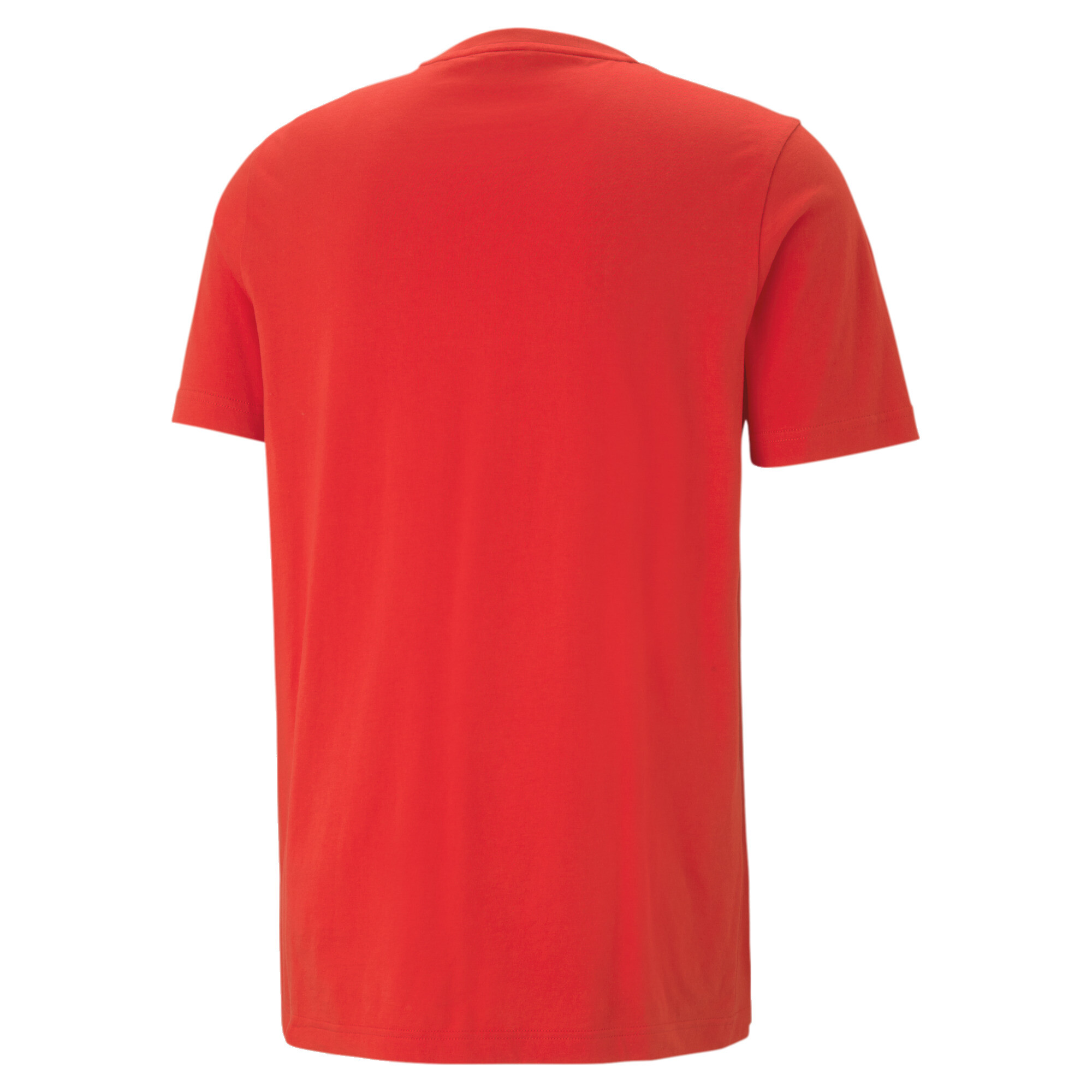 Men's PUMA Classics Logo T-Shirt In Red, Size Small, Cotton