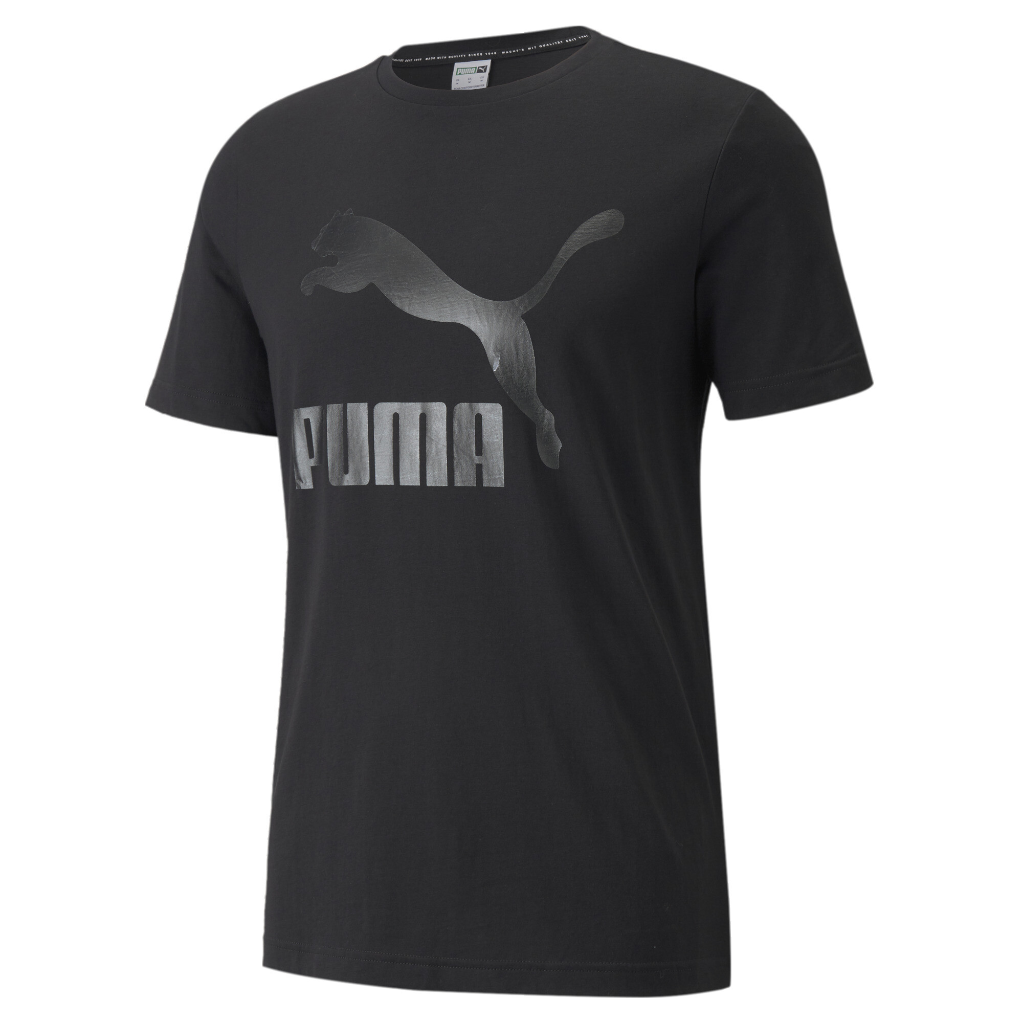 【プーマ公式通販】 プーマ CLASSICS ロゴ Tシャツ メンズ Puma Black-Matte ｜PUMA.com