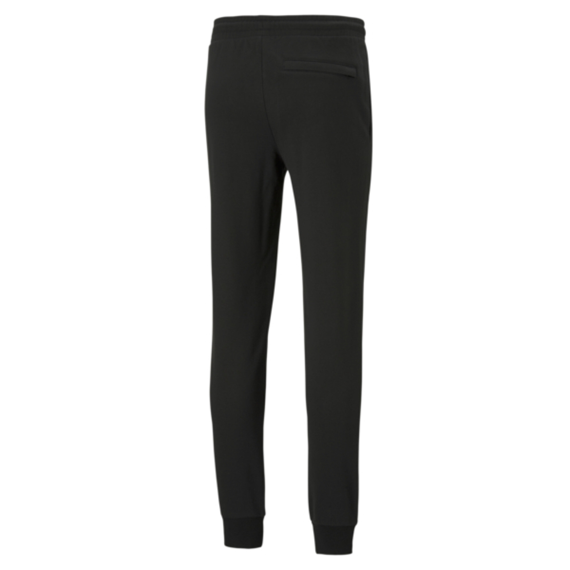 Men's PUMA Classics Cuffed Sweatpants In 10 - Black, Size 2XL
