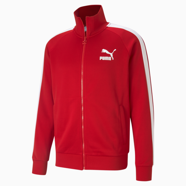 Chamarra de pista Iconic T7 para hombre, High Risk Red, large-MEX