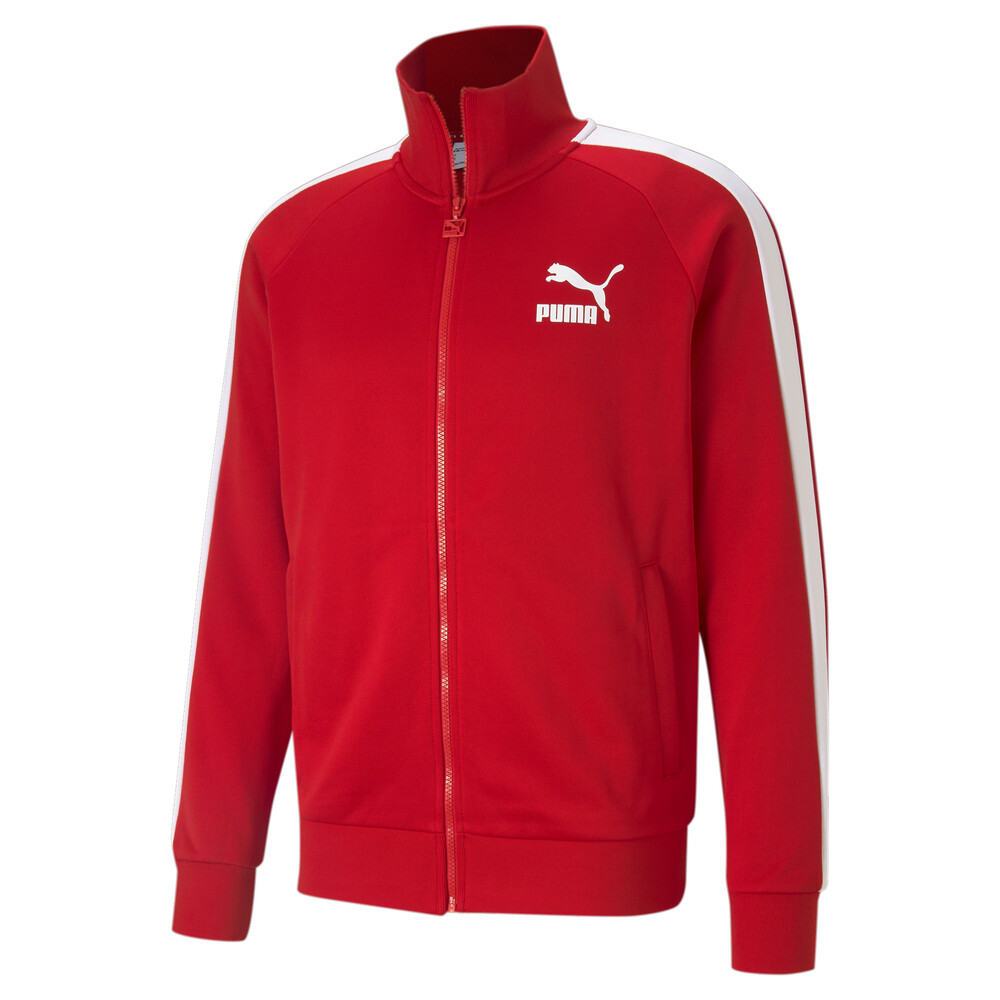 Iconic T7 Men's Track Jacket | Red - PUMA