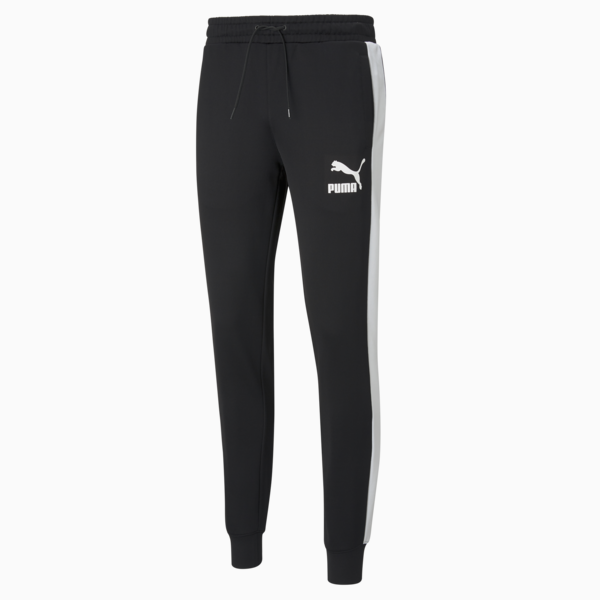 Pants deportivos Iconic T7 para hombre, Puma Black, large-MEX