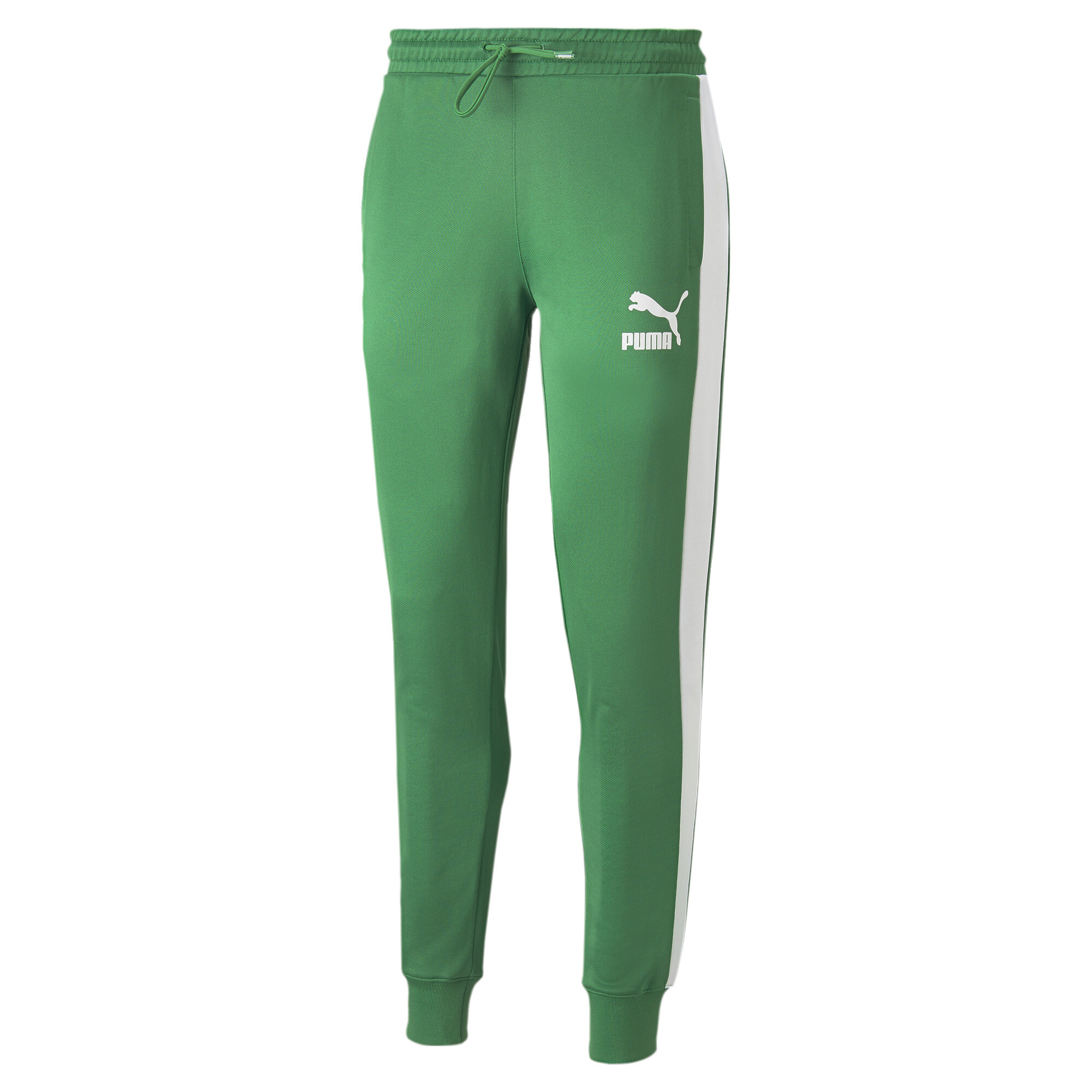 Men's Puma Iconic T7's Track Pants, Green, Size 4XL, Clothing