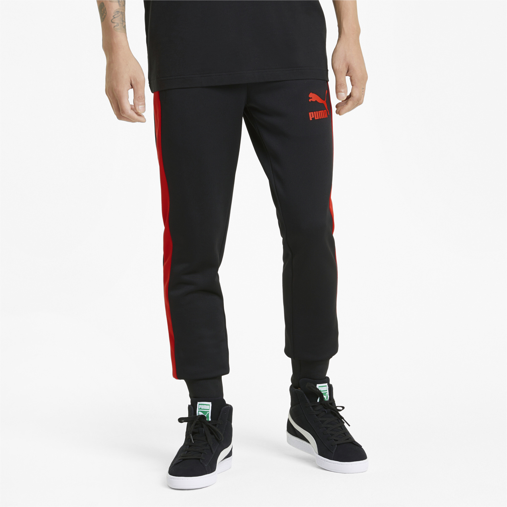 Iconic T7 Erkek Track Esofman Alti Siyah Puma Puma Turkiye Resmi Alisveris Sitesi