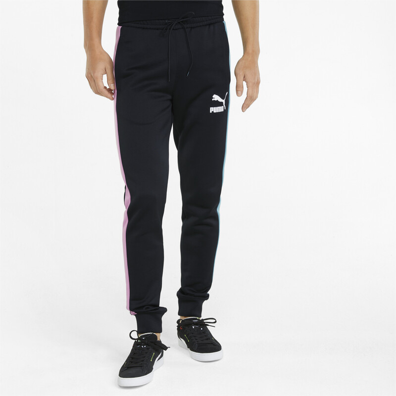 

Men's PUMA Iconic T7 Slim Fit Track Pants, Black