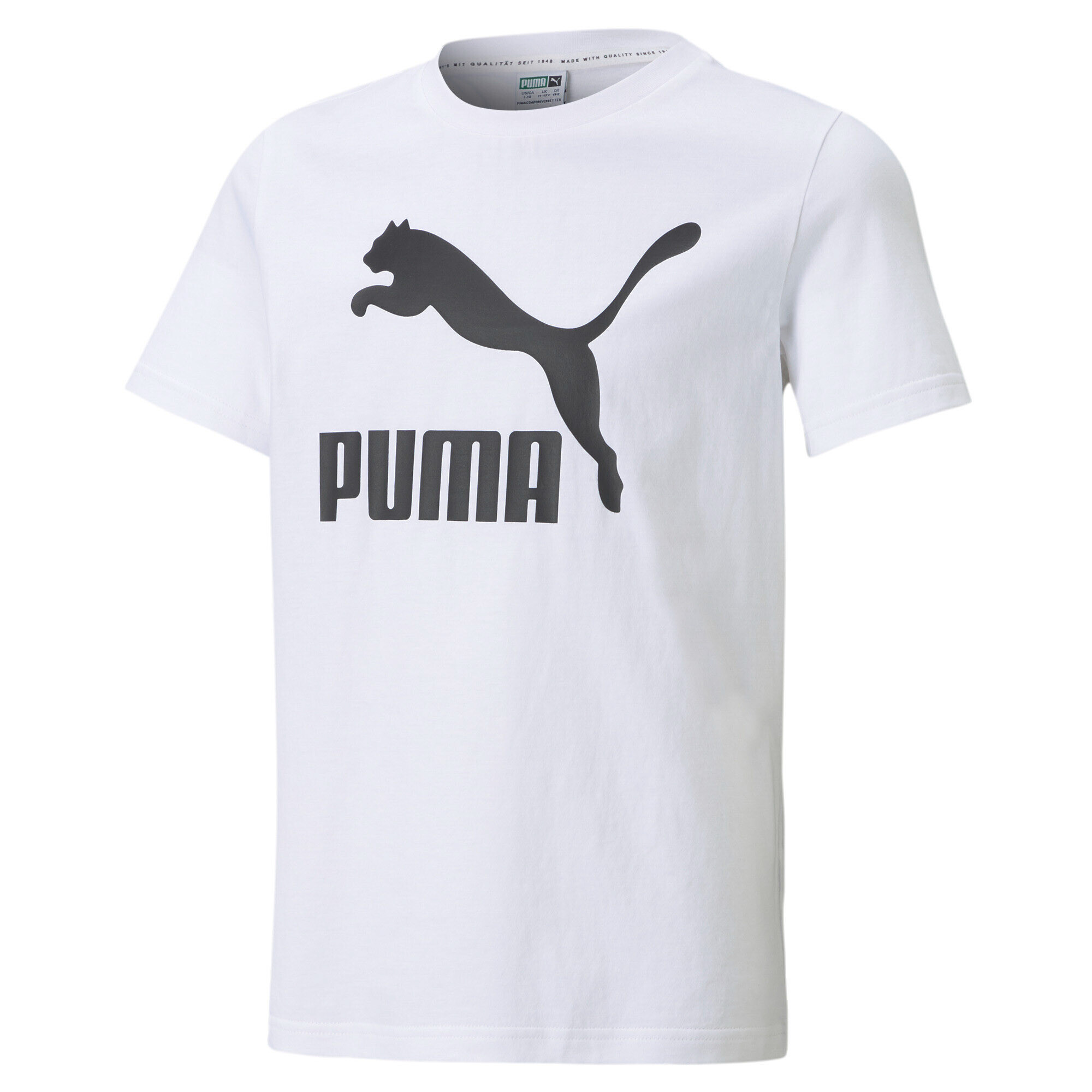 ＜プーマ公式通販＞ プーマ キッズ ボーイズ CLASSICS 半袖 Tシャツ 110-152cm メンズ Puma White ｜PUMA.com画像