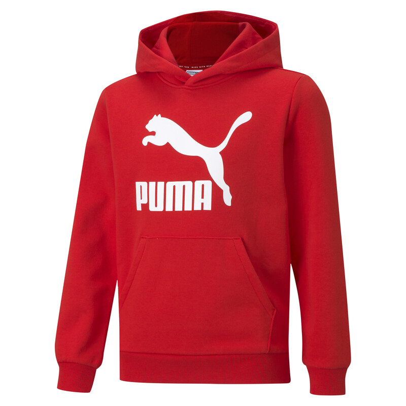 

PUMA Classics Logo Boy's Hoodie, Red