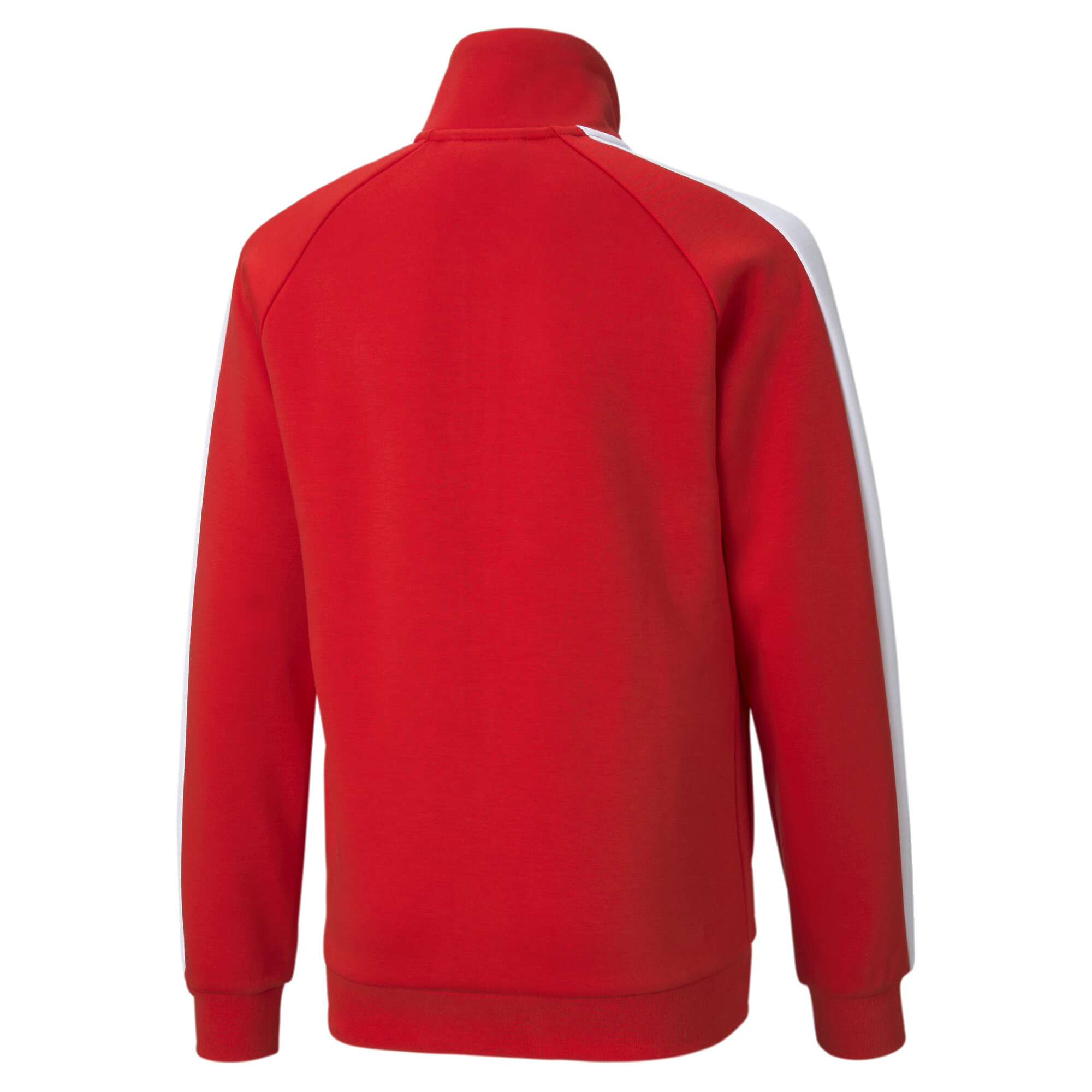 PUMA Iconic T7 Track Jacket In Red, Size 3-4 Youth