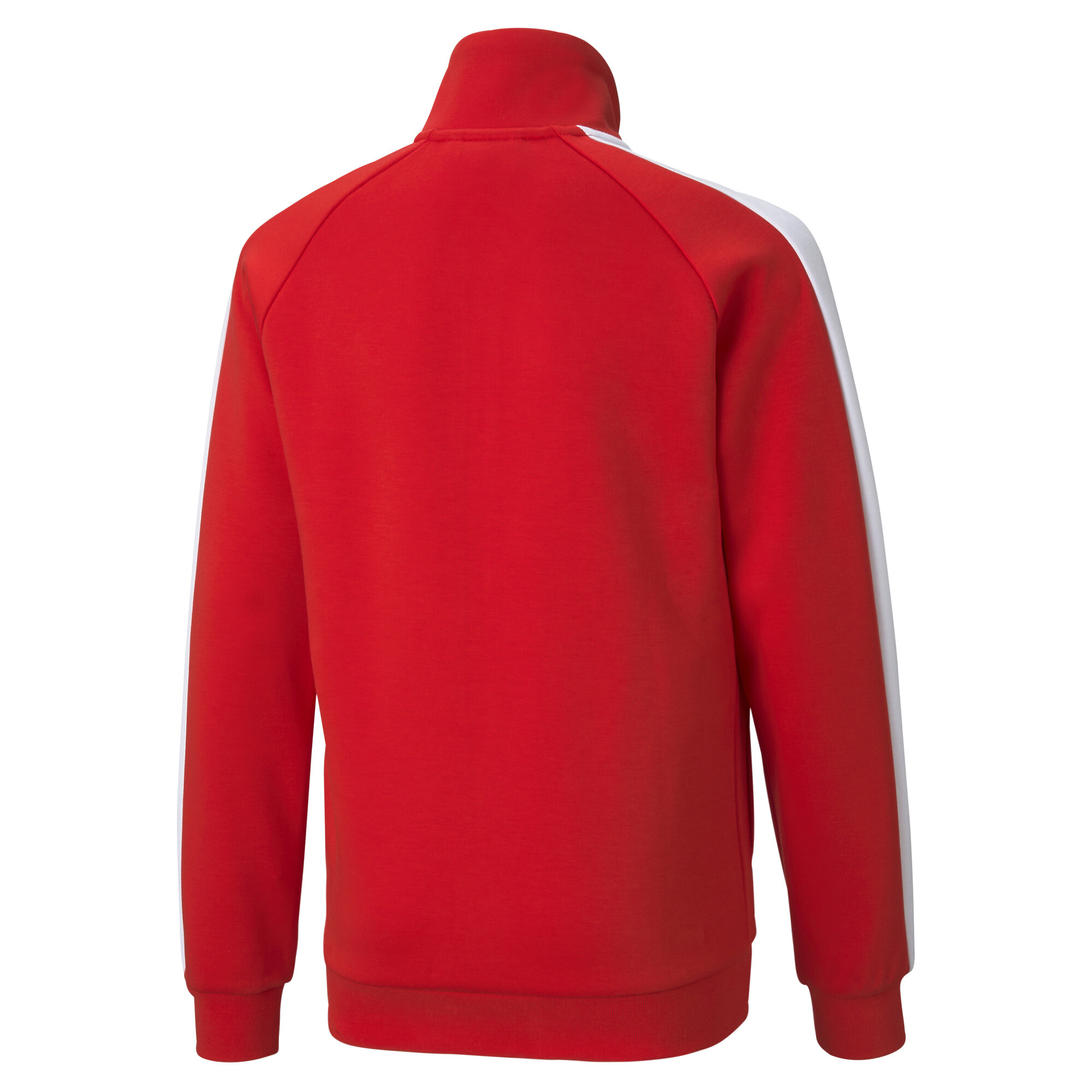 Men's Puma Iconic T7 Track Jacket Youth, Red, Size 11-12Y, Clothing