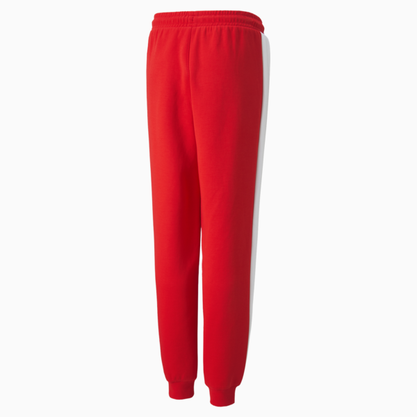 Iconic T7 Youth Track Pants, High Risk Red, large-MEX