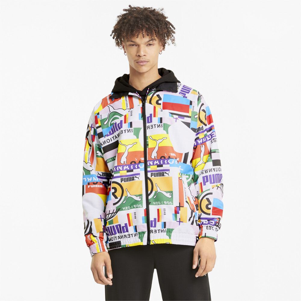 Puma international lab woven men's track jacket Outlet