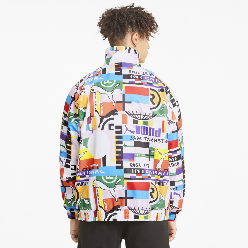 

PUMA - male - Олимпийка PUMA International Lab Woven Men' Track Jacket – Puma White –, Белый