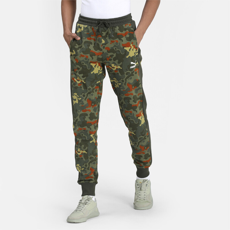

Men's PUMA Classics Graphic T7 Printed Track Slim Pants