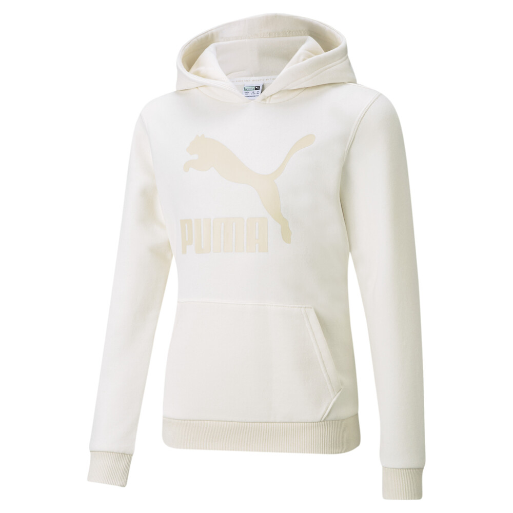 фото Детская толстовка classics logo youth hoodie puma