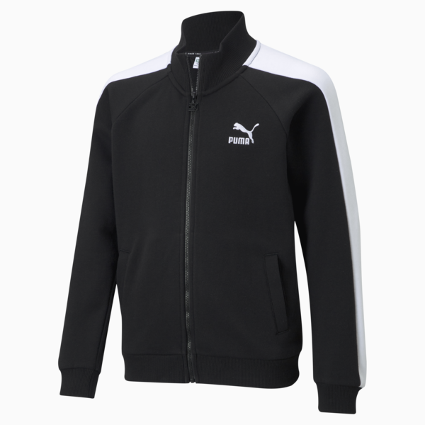 Chamarra Adolescentes Classics T7, Puma Black, large-MEX