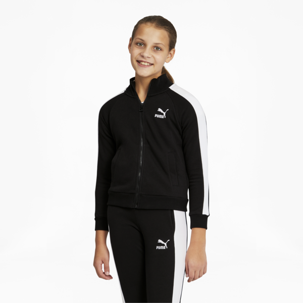 Chamarra Adolescentes Classics T7, Puma Black, large-MEX