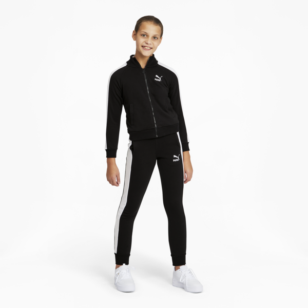 Chamarra Adolescentes Classics T7, Puma Black, large-MEX