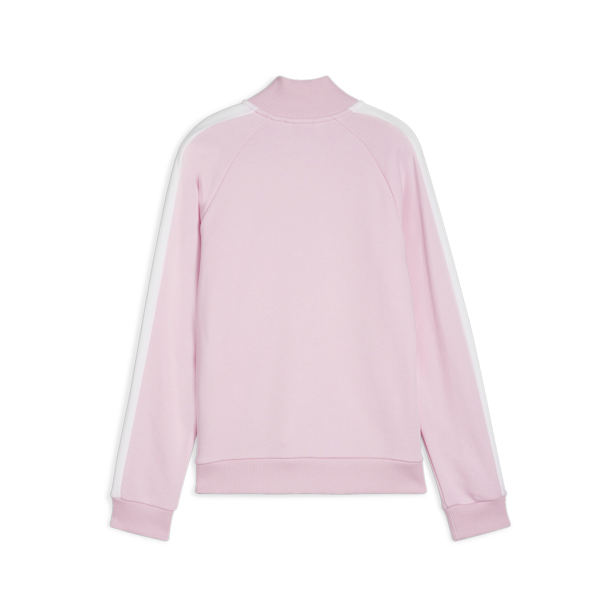 PUMA Classics T7 Track Jacket In Pink, Size 11-12 Youth