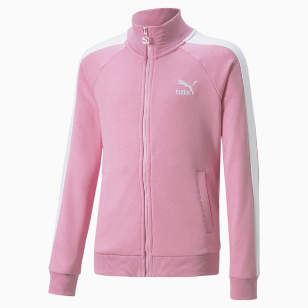 Classics T7 Track Jacket Youth, PRISM PINK, large-ZAF