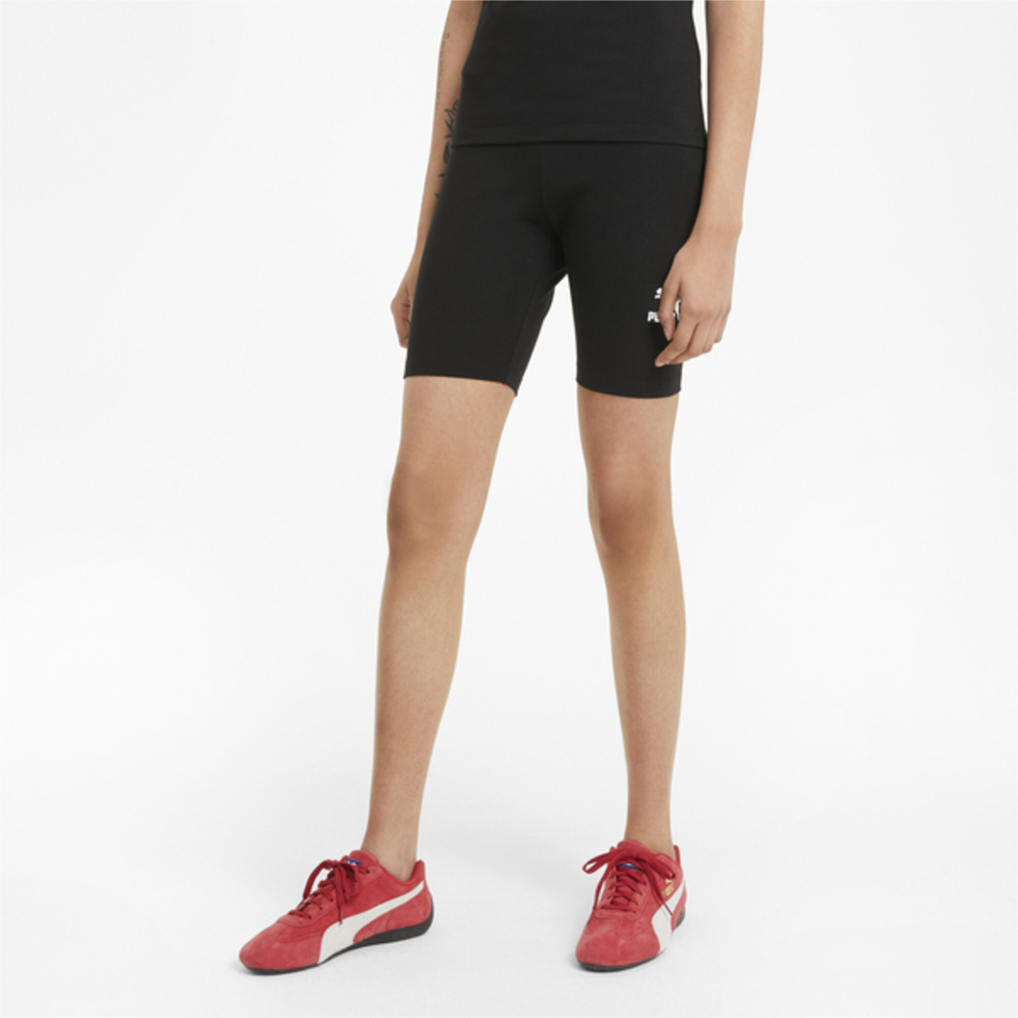 Denim Lounge - Puma Classics Short Leggings for Women in Black (530234-01)