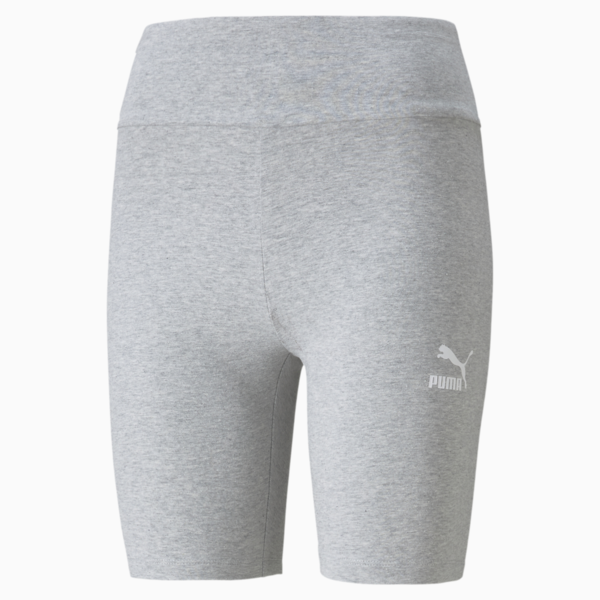 Calzas Classics cortas para mujer, Light Gray Heather, large-ARG