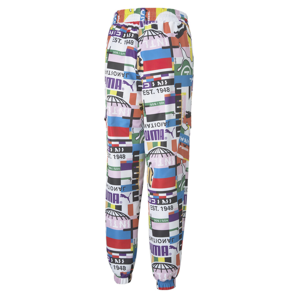 фото Штаны puma international printed woven women's track pants