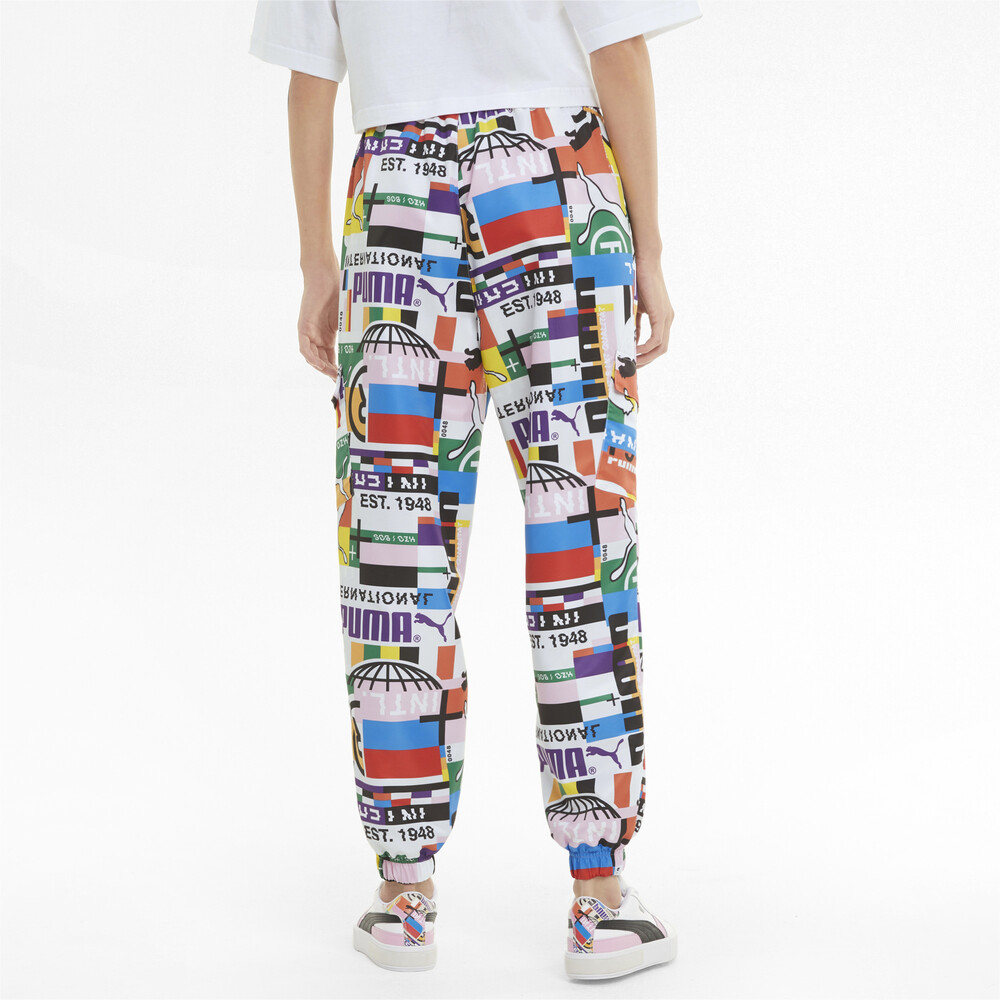 фото Штаны puma international printed woven women's track pants