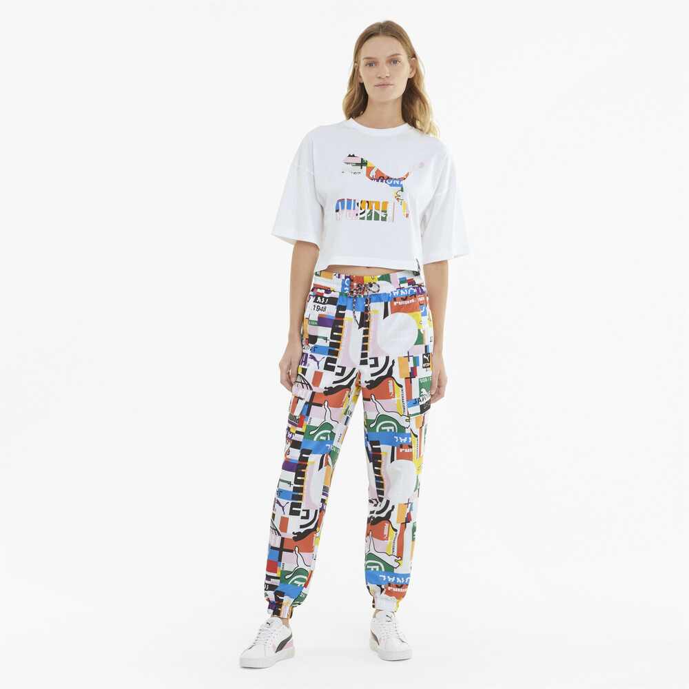 фото Штаны puma international printed woven women's track pants