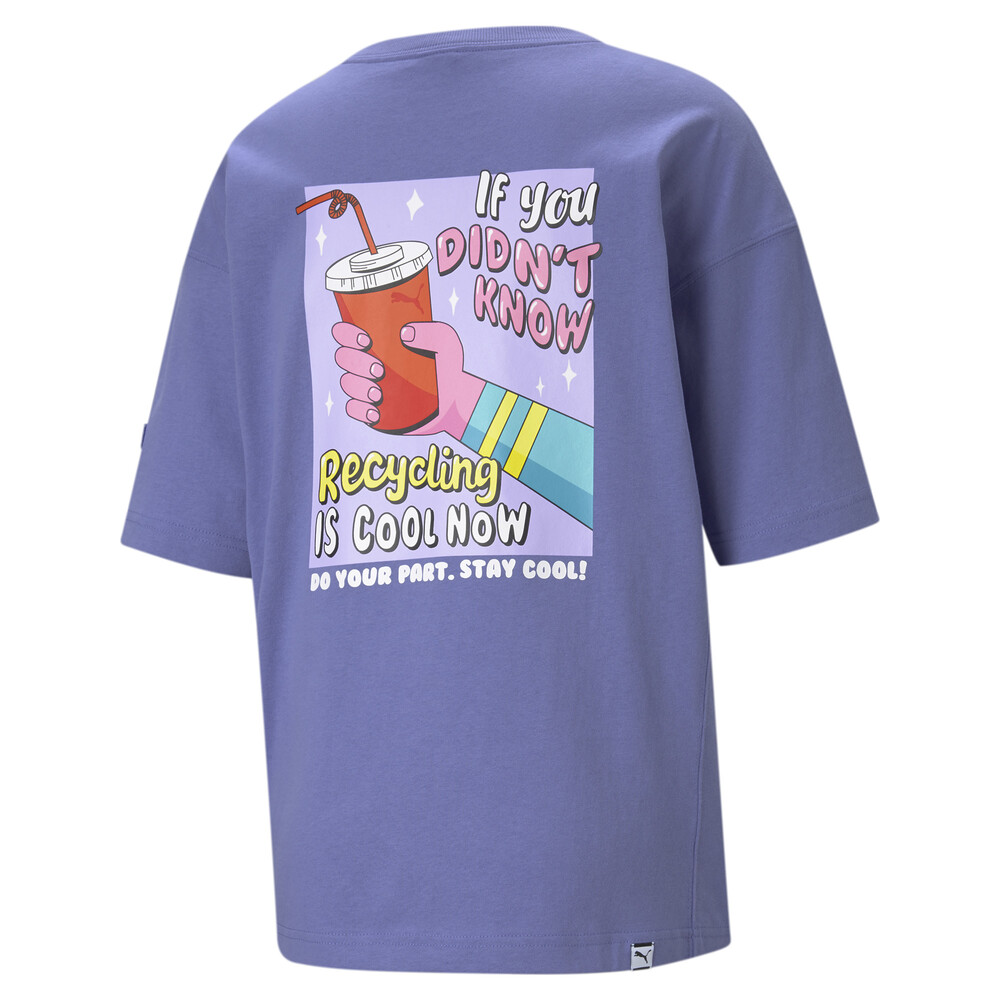 фото Футболка downtown graphic women's tee puma