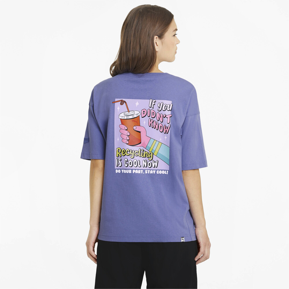 фото Футболка downtown graphic women's tee puma