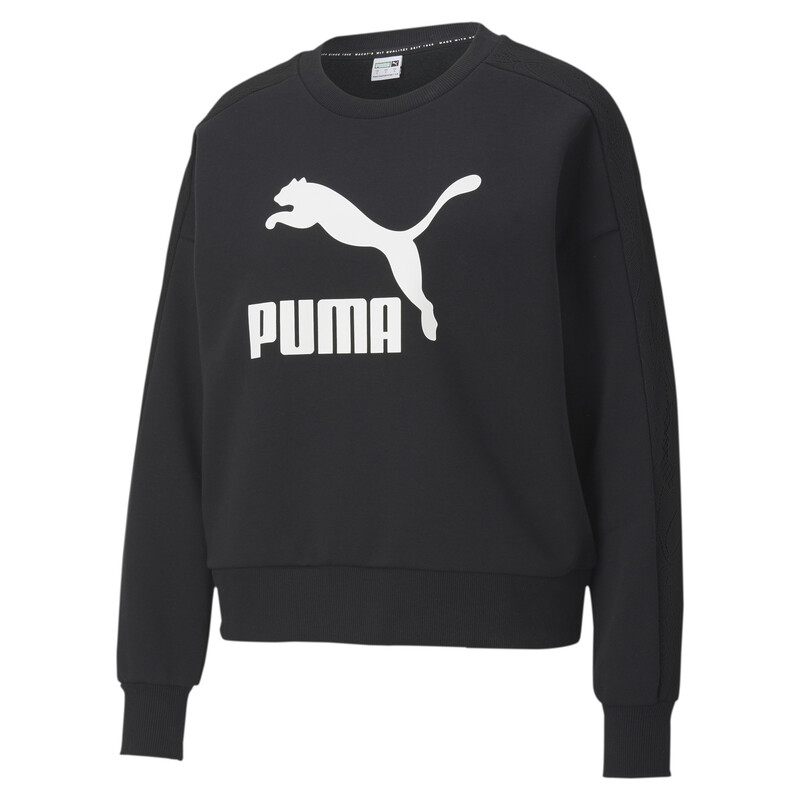 

Women's PUMA LUXE Unisex Sweatshirt, Black