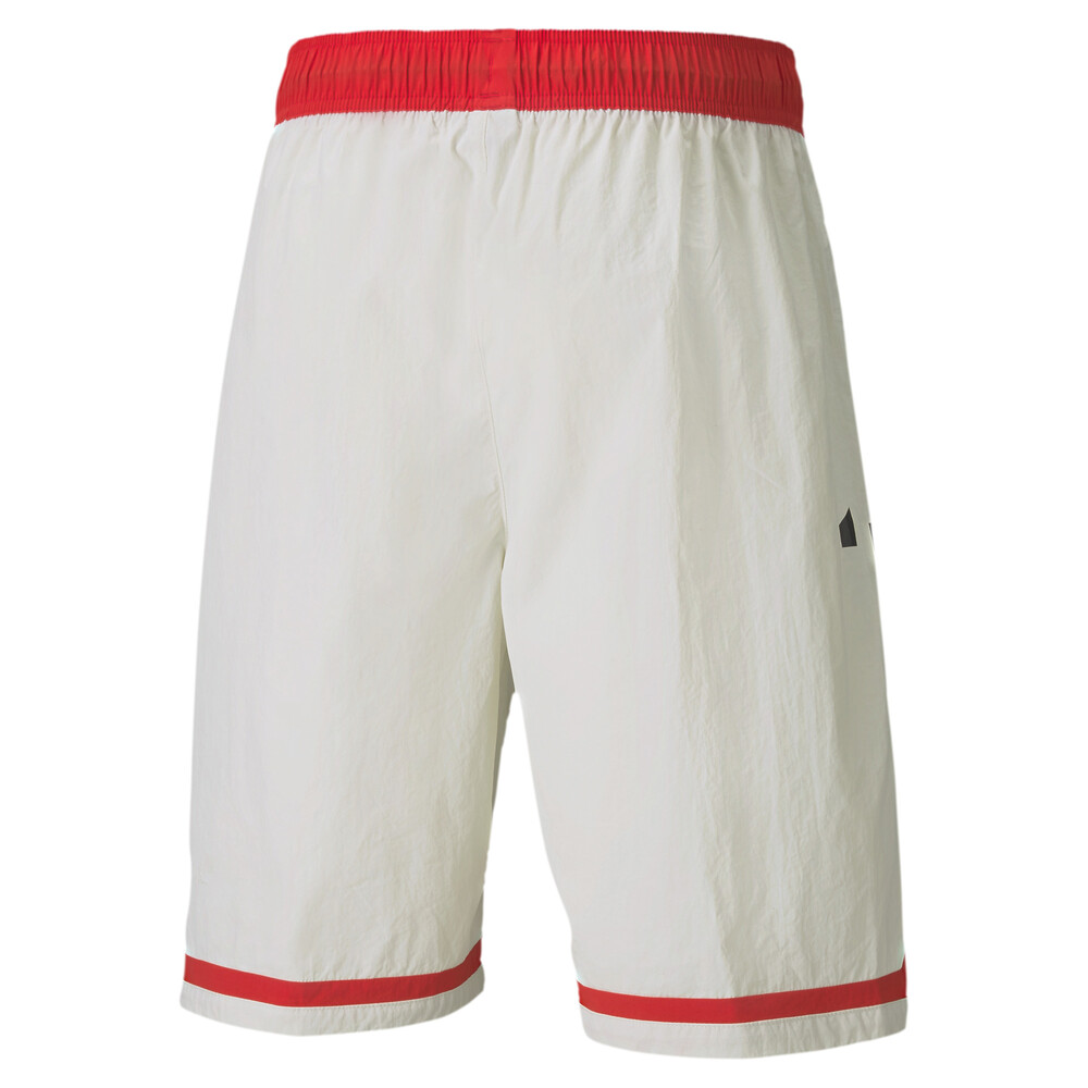 

PUMA - male - Шорты Franchise Woven Men's Basketball Shorts – Vaporous Gray –, Серый