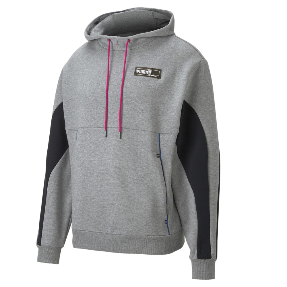 Winterized Basketbol Kapusonlu Erkek Sweatshirt Gri Puma Puma Turkiye Resmi Alisveris Sitesi