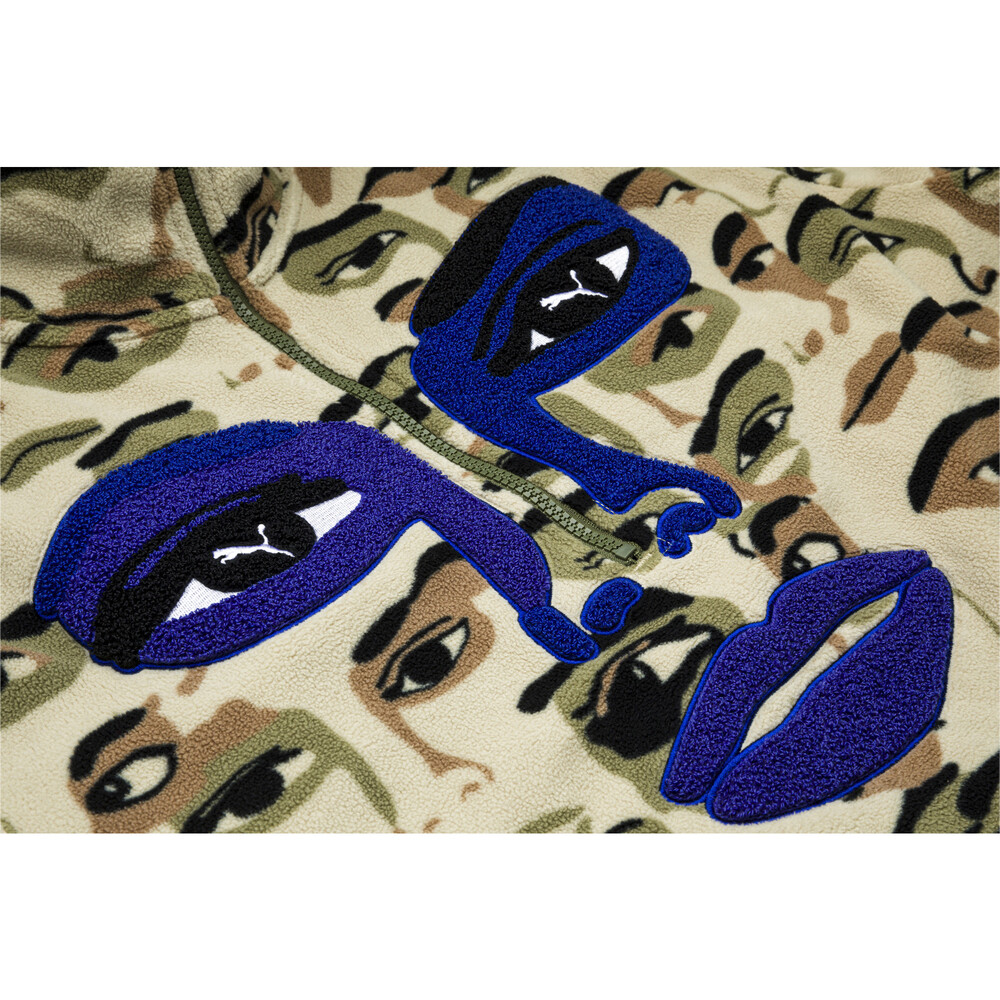 фото Толстовка puma x kidsuper printed fleece half-zip men's top