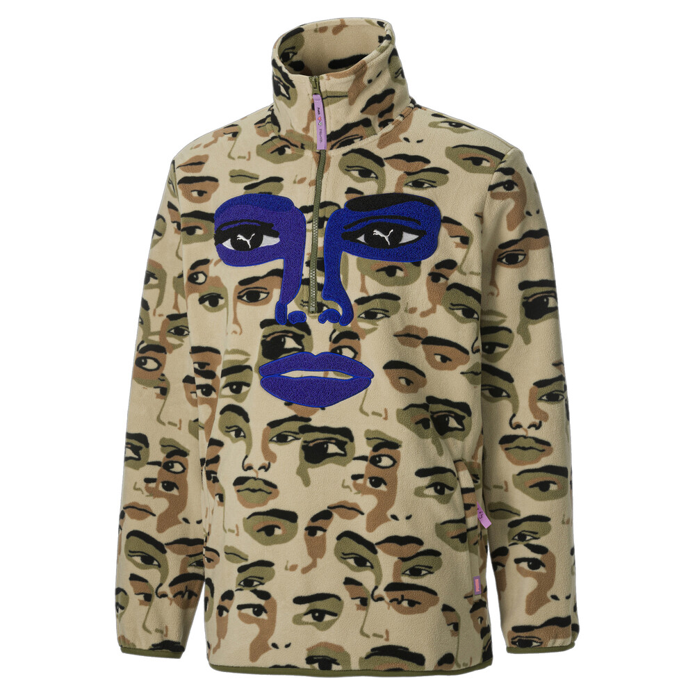 фото Толстовка puma x kidsuper printed fleece half-zip men's top