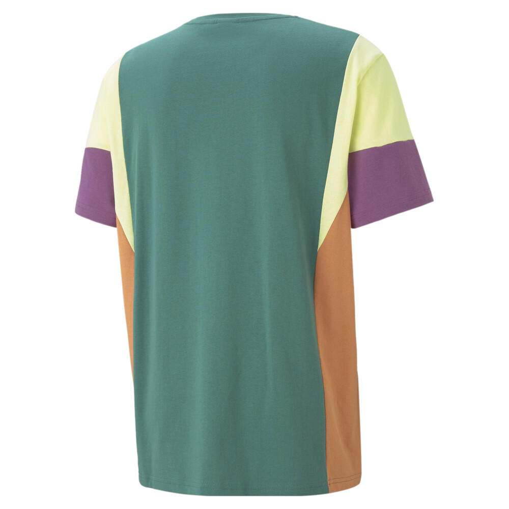 

PUMA - male - Футболка PUMA x KidSuper Panel Men' Tee – Blue Spruce –, Зеленый