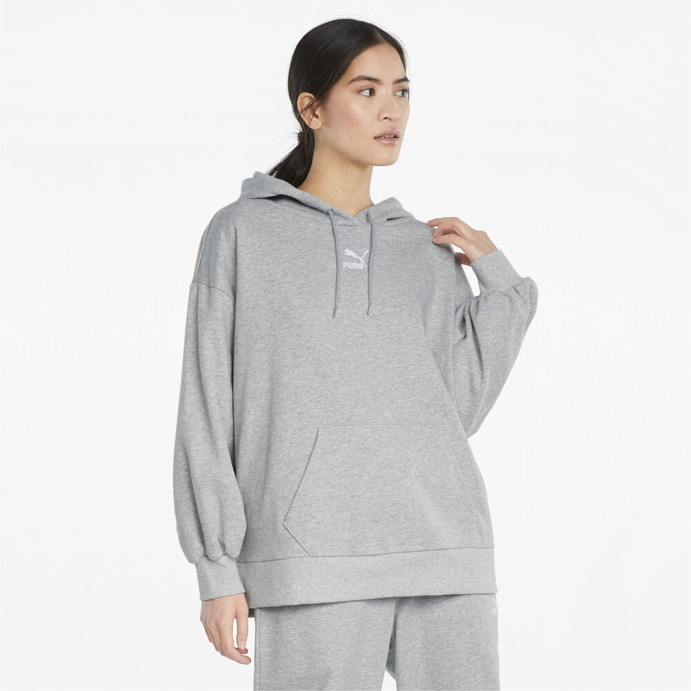 Puma logo oversized sweatshirt clearance