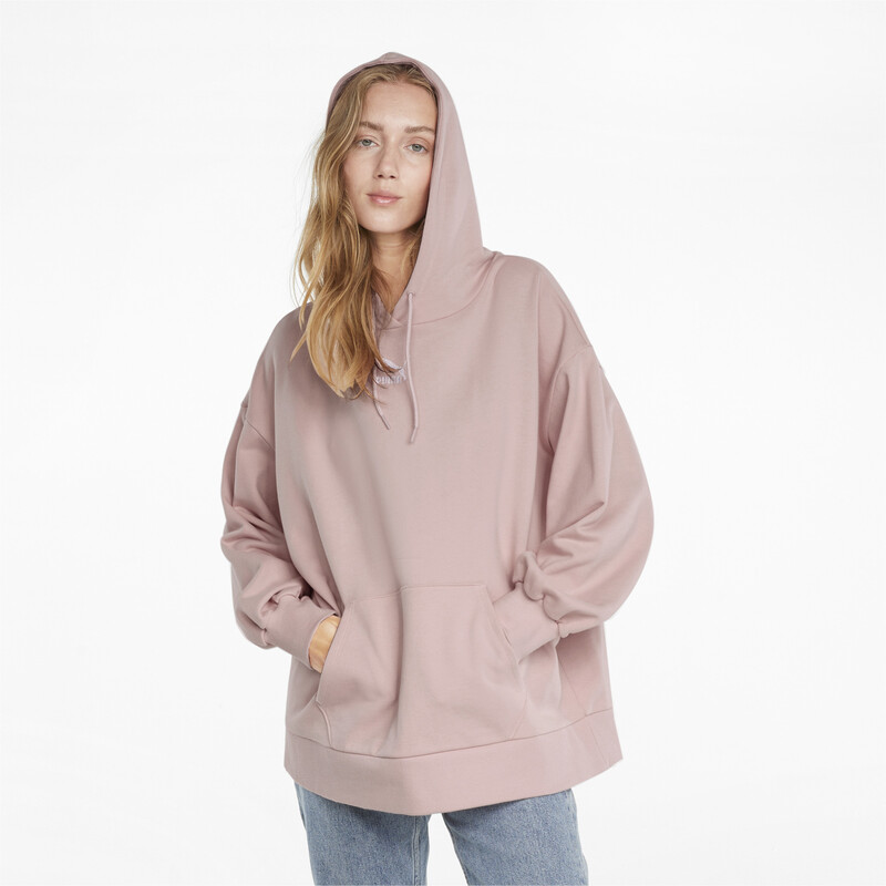 

Women's PUMA Classics Oversized Loose Hoodie, Lotus