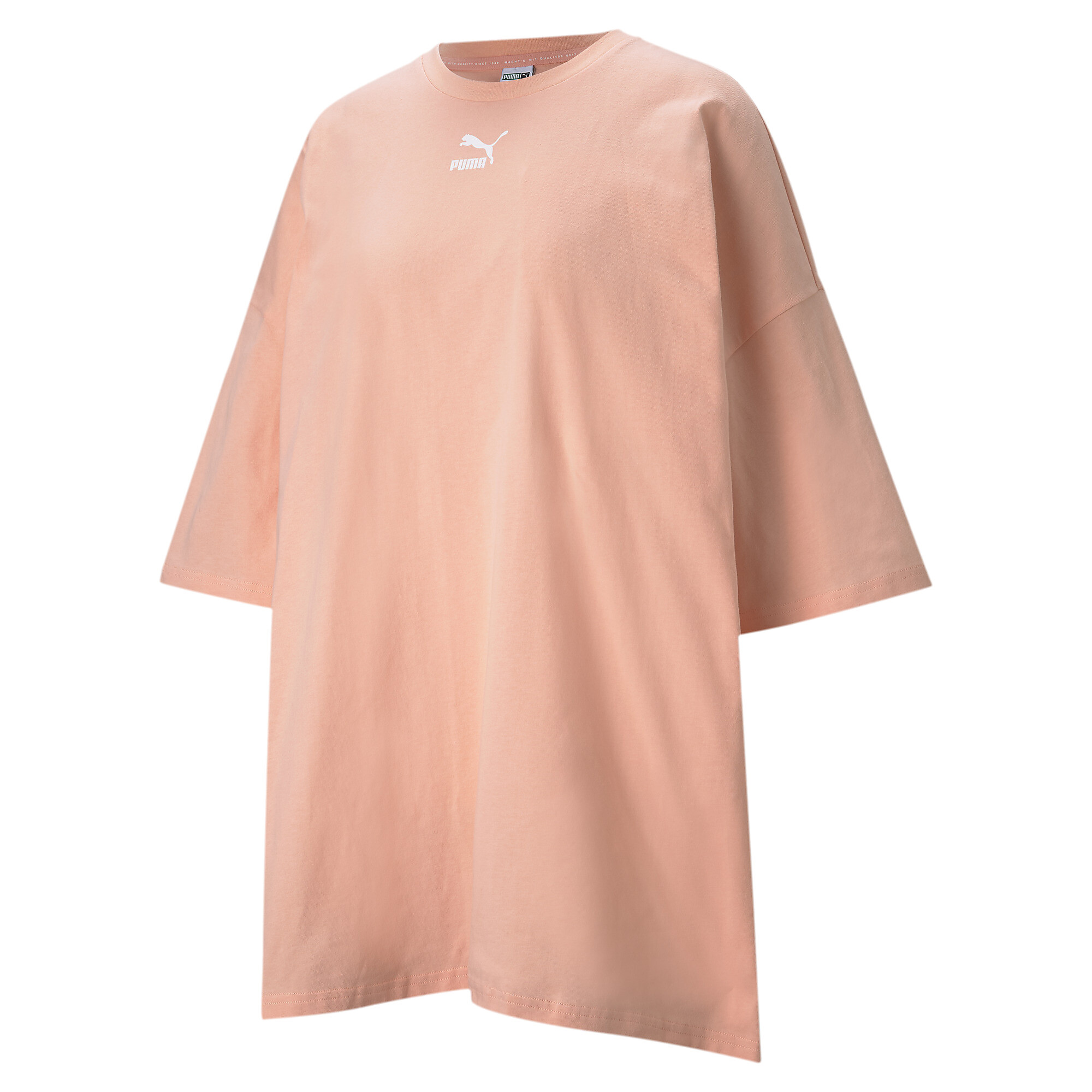 【プーマ公式通販】 プーマ CLASSICS Tシャツ ドレス ウィメンズ ウィメンズ Apricot Blush ｜PUMA.com