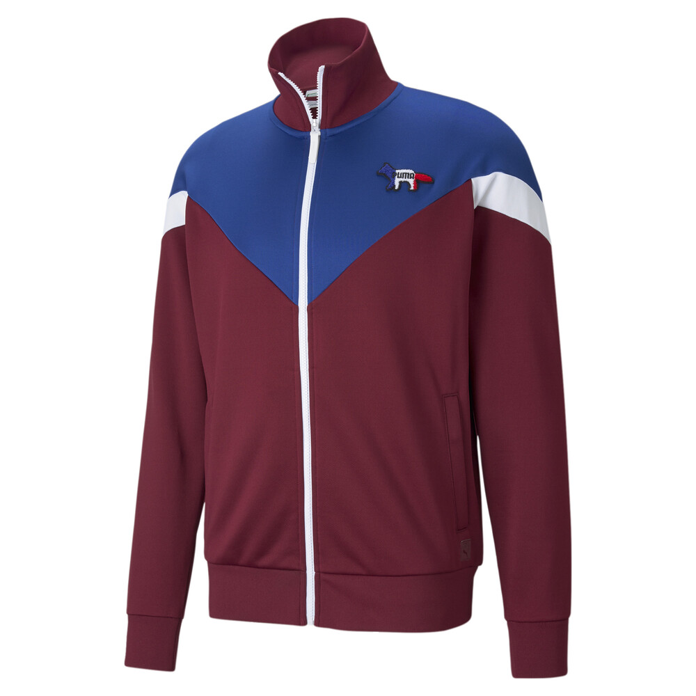 

PUMA - Олимпийка PUMA x MAISON KITSUNÉ MCS Track Top – Rhododendron –, Фиолетовый