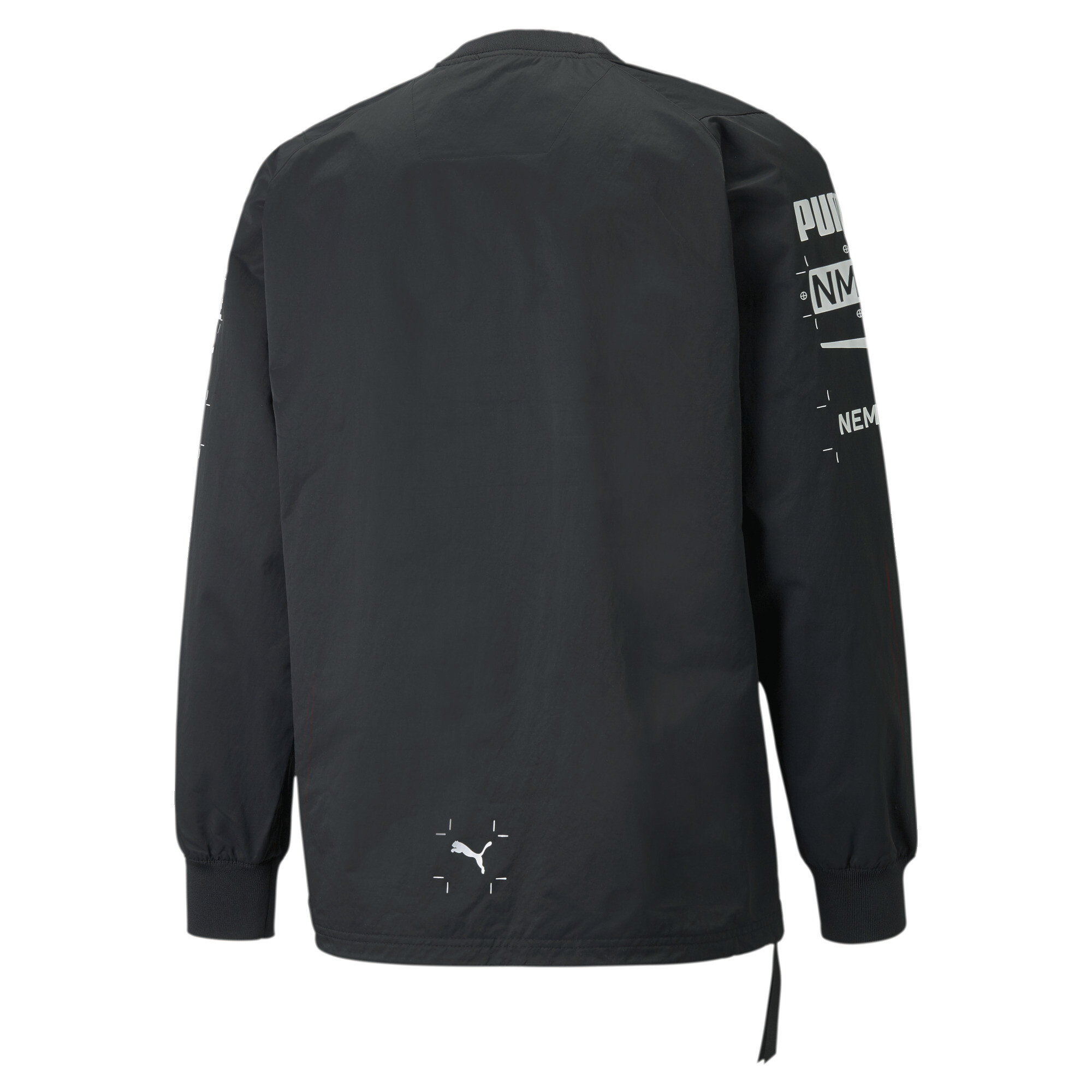 Men's Puma X NEMEN Tech Crew Neck's Sweatshirt, Black, Size M, Clothing