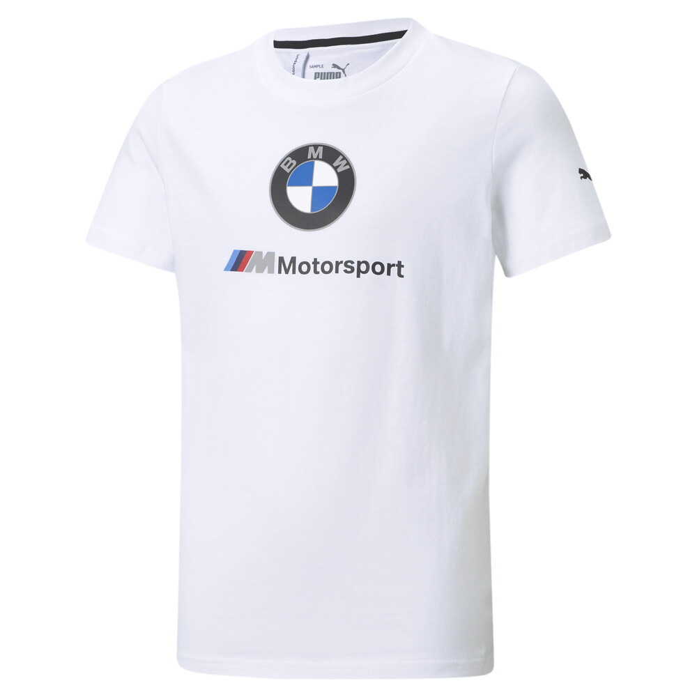 фото Детская футболка bmw m motorsport essentials youth tee puma