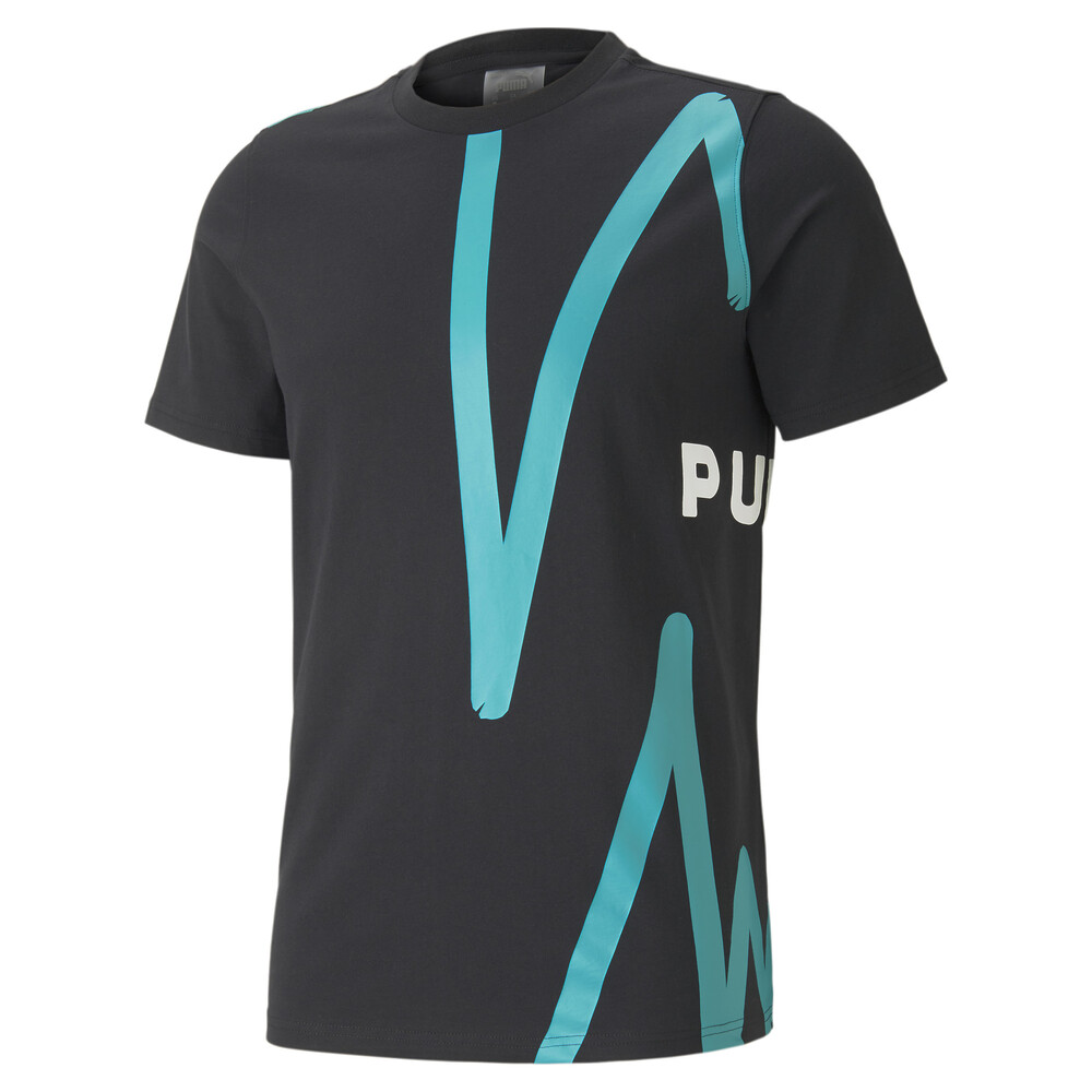 Franchise Graphic Erkek Basketbol T Shirt Siyah Puma Puma Turkiye Resmi Alisveris Sitesi