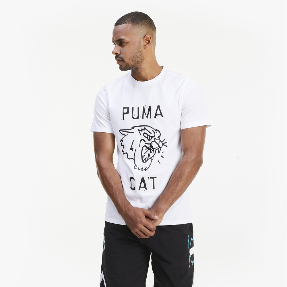 Franchise Graphic Erkek Basketbol T Shirt Beyaz Puma Puma Turkiye Resmi Alisveris Sitesi