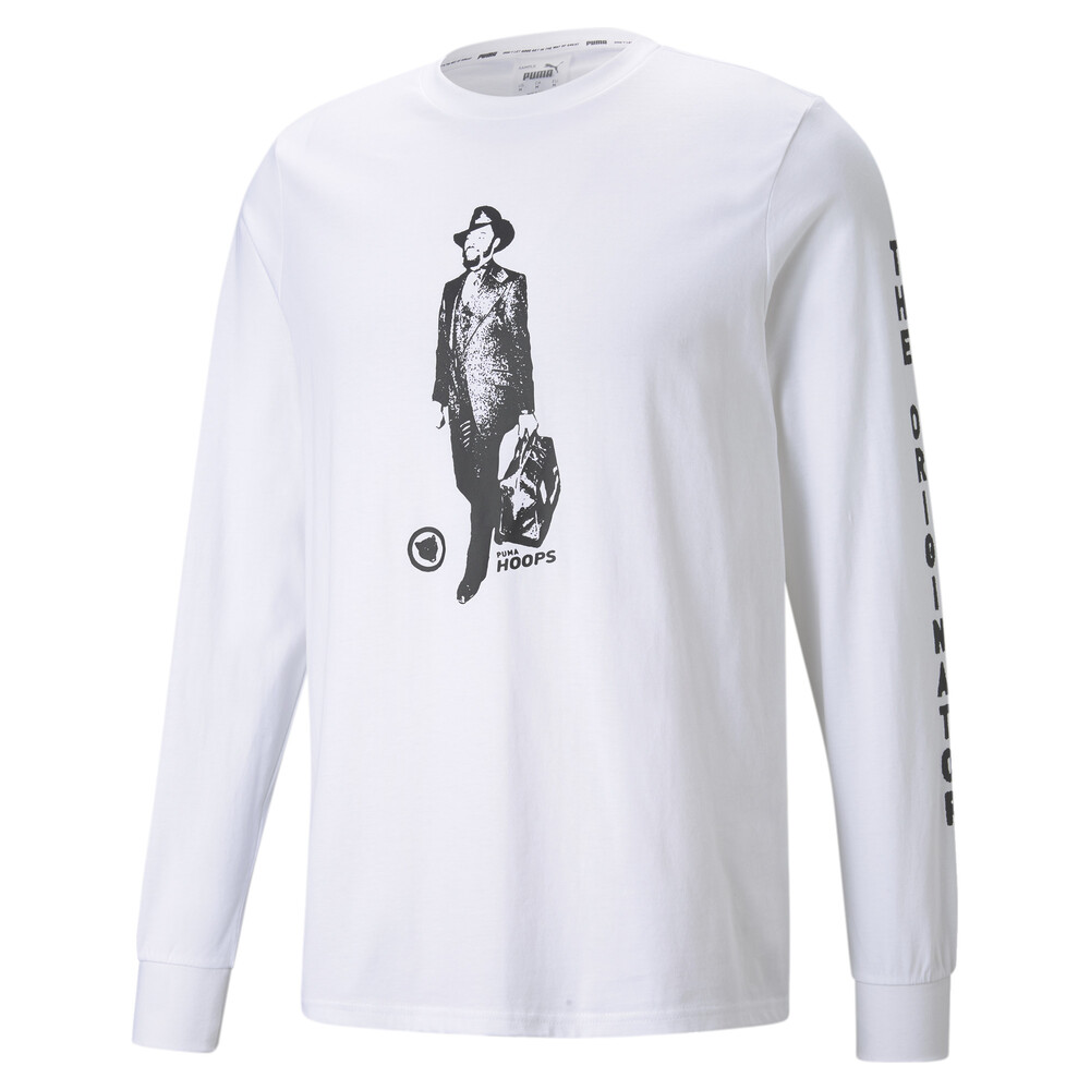 фото Футболка с длинным рукавом franchise long sleeve men's basketball tee puma