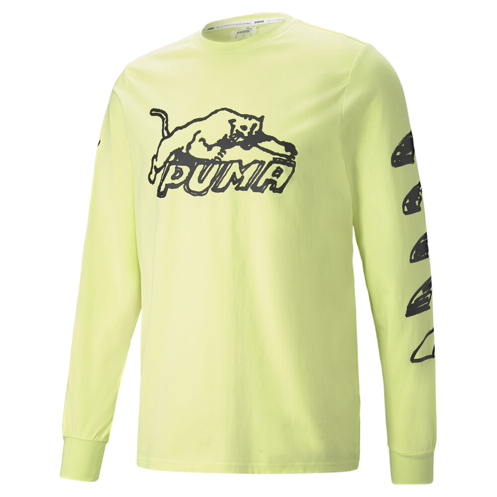 фото Футболка с длинным рукавом franchise long sleeve men's basketball tee puma