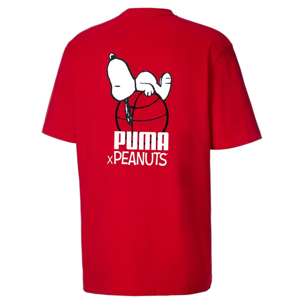 

PUMA - male - Футболка PUMA x PEANUTS Men' Tee – High Risk Red –, Красный